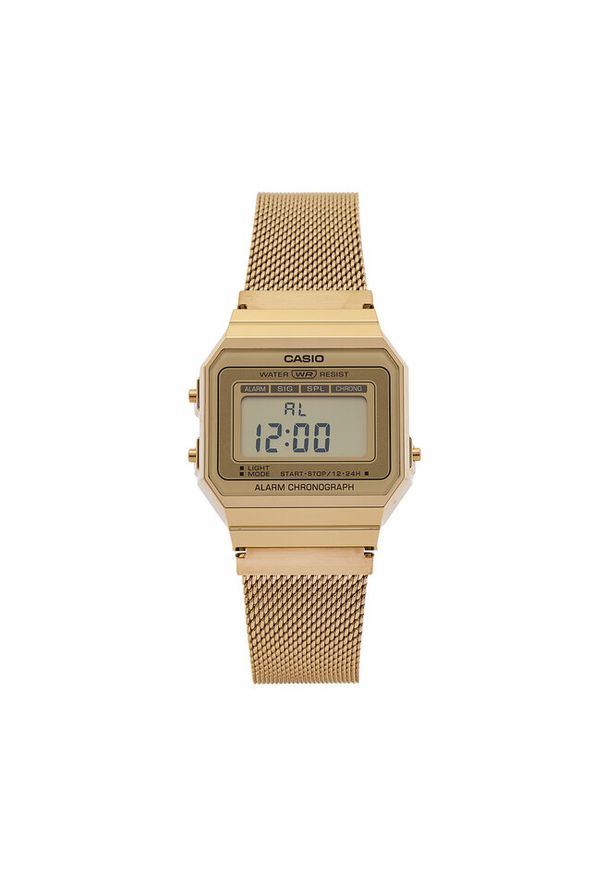 Zegarek Casio. Kolor: złoty. Styl: vintage