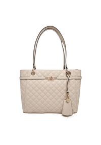 Guess Torebka Idra HWGG81 57250 Beżowy. Kolor: beżowy. Materiał: skórzane
