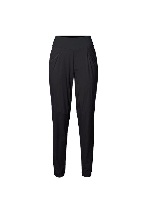 Vaude - Spodnie damskie VAUDE Scopi. Kolor: czarny. Materiał: materiał. Sezon: lato. Sport: turystyka piesza