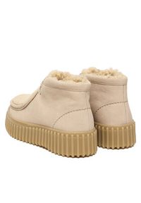 Clarks Trzewiki Torhill Moss 26182914 Beżowy. Kolor: beżowy. Materiał: skóra, zamsz #4