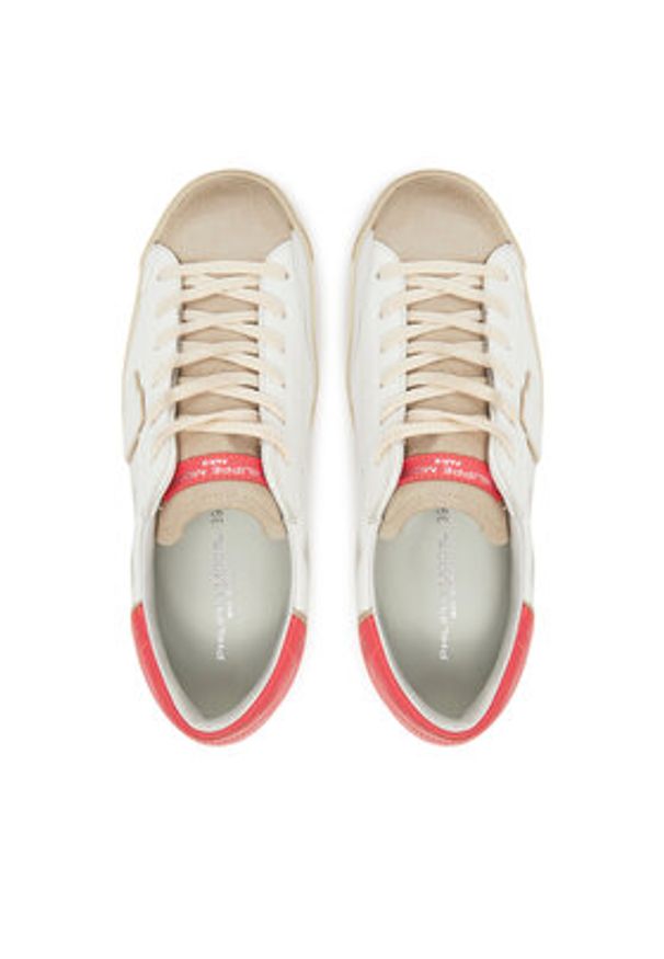 Philippe Model Sneakersy PRLD WX42 Biały. Kolor: biały. Materiał: skóra