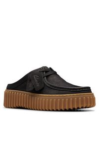 Clarks Klapki Torhill Mule 26181193 Czarny. Kolor: czarny. Materiał: skóra