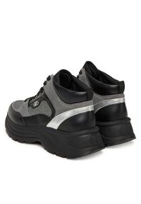 Liu Jo Sneakersy Eva 08 BF5037 PX742 Czarny. Kolor: czarny. Materiał: skóra #5
