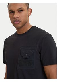 Parajumpers T-Shirt Malham 26SMPMTSRY01 Czarny Regular Fit. Kolor: czarny. Materiał: bawełna #3