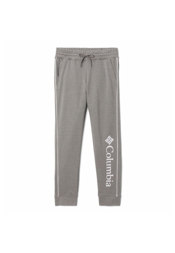 columbia - Spodnie Dresowe Dziecięce Columbia Trek French Terry Jogger. Kolor: szary. Materiał: dresówka. Sezon: lato. Sport: turystyka piesza