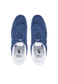 Polo Ralph Lauren Sneakersy Masters Court 809965086002 Granatowy. Kolor: niebieski. Materiał: zamsz, skóra #4