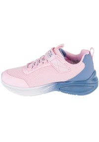 skechers - Buty sportowe Sneakersy dziewczęce, Microspec Max Advance - Fly 3. Kolor: różowy. Sport: turystyka piesza