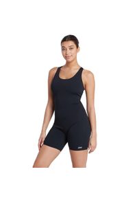 ZOGGS - Damski 1-częściowy kostium kąpielowy Zoggs Cottesloe Legsuit_E+. Kolor: czarny