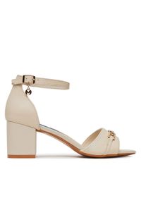 MEXX Sandały MX/022C-HY Beżowy. Kolor: beżowy. Materiał: skóra