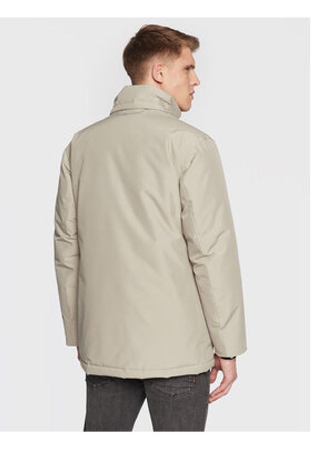 BOSS - Boss Kurtka zimowa Osiass 50477966 Beżowy Regular Fit. Kolor: beżowy. Materiał: syntetyk. Sezon: zima