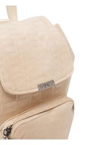 Guess Plecak V5BZ11 WF800 Beżowy. Kolor: beżowy. Materiał: materiał #3