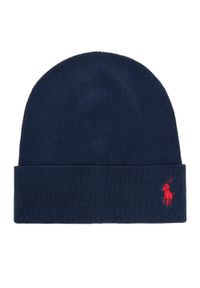 Polo Ralph Lauren Czapka 449959339002 Granatowy. Kolor: niebieski. Materiał: bawełna #1