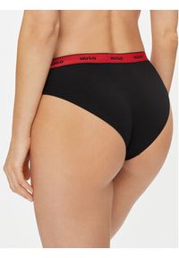 Hugo Figi klasyczne 50510624 Czarny. Kolor: czarny. Materiał: bawełna #4