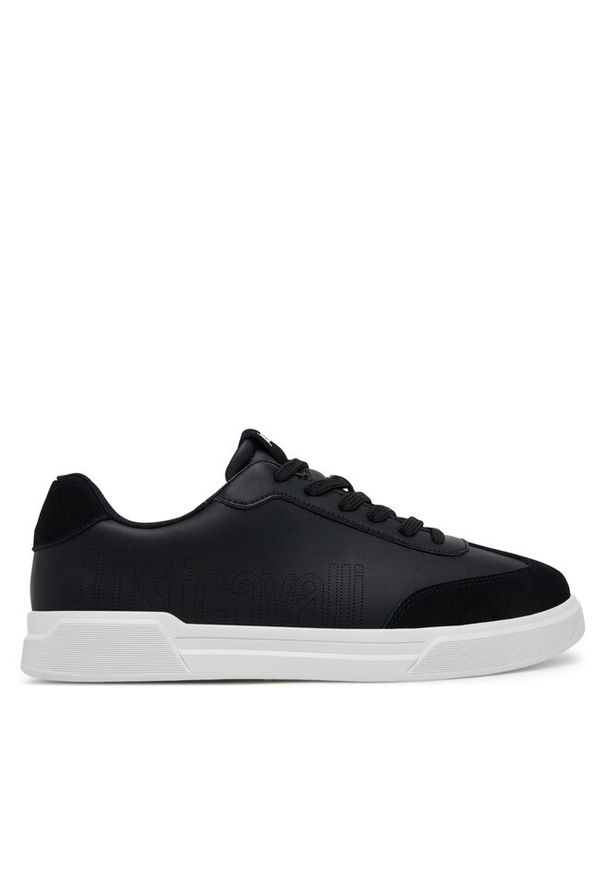 Sneakersy Just Cavalli. Kolor: czarny