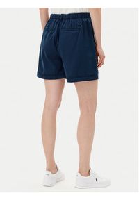 TOMMY HILFIGER - Tommy Hilfiger Szorty materiałowe WW0WW44762 Granatowy Regular Fit. Kolor: niebieski. Materiał: bawełna #2