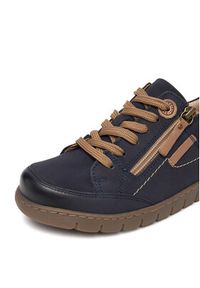 Go Soft Sneakersy CEO-WI23-GHANA-13 Granatowy. Kolor: niebieski. Materiał: nubuk, skóra #5