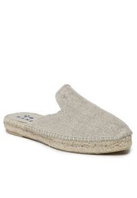 Manebi Espadryle Mules O 7.1 M0 Beżowy. Kolor: beżowy. Materiał: materiał