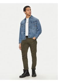 G-Star RAW - G-Star Raw Spodnie materiałowe Rovic D02190-5126-6059 Zielony Tapered Fit. Kolor: zielony. Materiał: bawełna #4