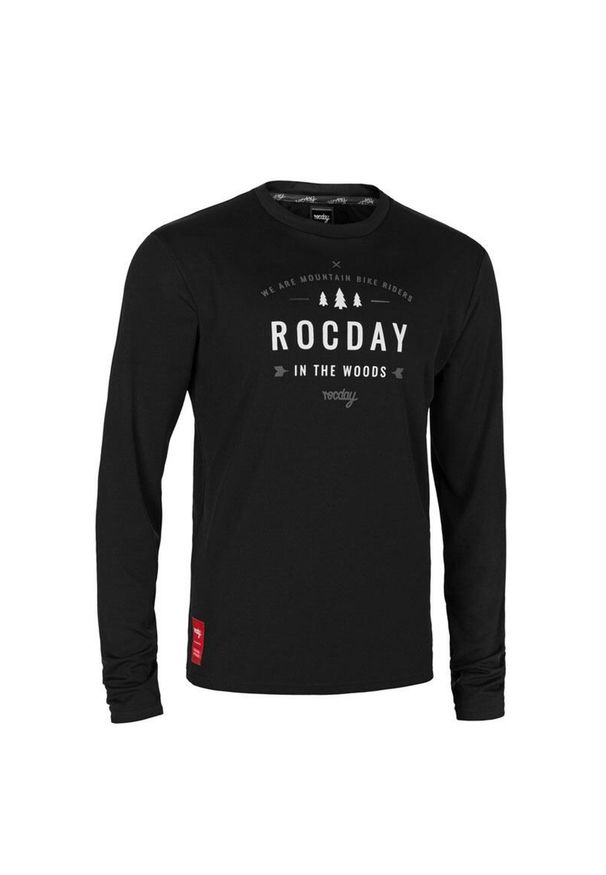 ROCDAY - Koszulka rowerowa MTB męska Rocday Jersey Patrol Sanitized®. Kolor: biały, wielokolorowy, czarny. Materiał: jersey