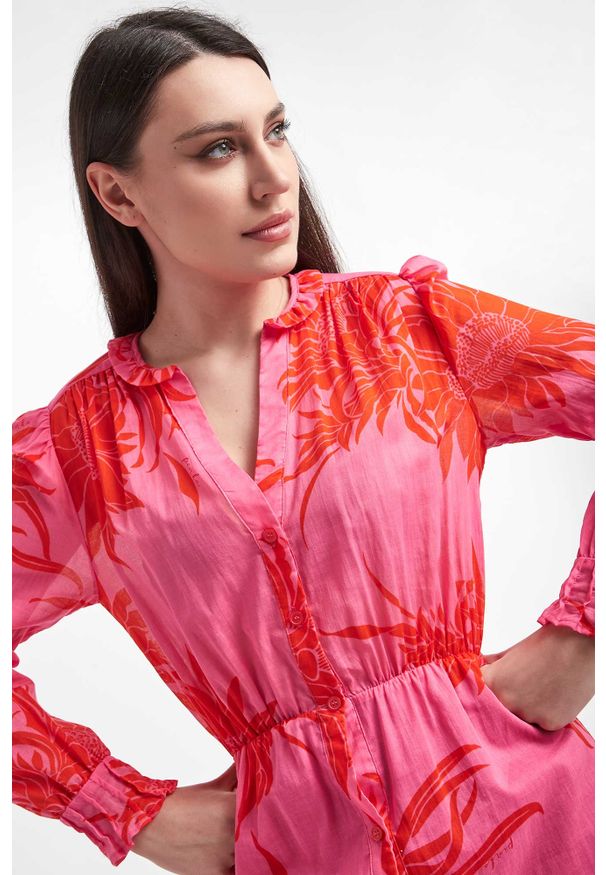 Pinko - Sukienka szmizjerka Nomade PINKO. Typ sukienki: szmizjerki