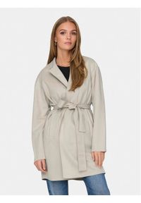 only - ONLY Płaszcz przejściowy Joline 15315660 Beżowy Regular Fit. Kolor: beżowy. Materiał: syntetyk