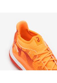 KIPSTA - Buty do piłki nożnej dla dzieci Kipsta Viralto III TURF Mango sznurowane. Materiał: mesh, kauczuk. Szerokość cholewki: normalna. Sport: piłka nożna #2