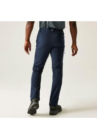 Regatta - Męskie spodnie trekkingowe Bayfell. Kolor: niebieski. Materiał: materiał. Sezon: lato. Sport: turystyka piesza #2