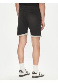 Jack & Jones - Jack&Jones Szorty jeansowe Rick 12269594 Czarny Regular Fit. Kolor: czarny. Materiał: bawełna #4