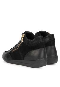 Geox Sneakersy D Myria D3668B 022TC C9999 Czarny. Kolor: czarny. Materiał: skóra #6