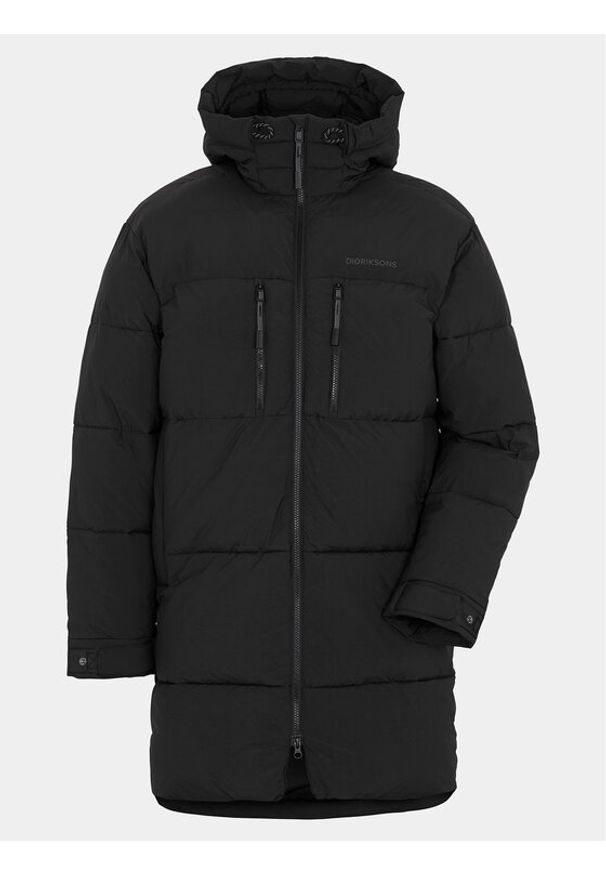 Didriksons Kurtka zimowa Hilmer 504857 Czarny Standard Fit. Kolor: czarny. Materiał: syntetyk. Sezon: zima