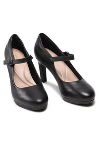 Clarks Półbuty Ambyr Shine 261577844 Czarny. Kolor: czarny. Materiał: skóra #4