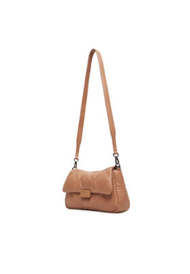 Emporio Armani Torebka EW002644 AF18575 U6078 Brązowy. Kolor: brązowy. Materiał: skórzane