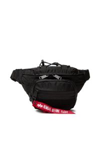Alpha Industries Nerka Tactical Waist Bag 128925 Czarny. Kolor: czarny. Materiał: materiał #1