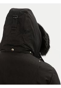 Moose Knuckles Kurtka puchowa M32MP261SX Czarny Regular Fit. Kolor: czarny. Materiał: bawełna #7