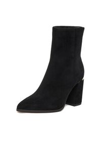 Nine West Botki CEO-JASMIN-01 Czarny. Kolor: czarny. Materiał: materiał #7