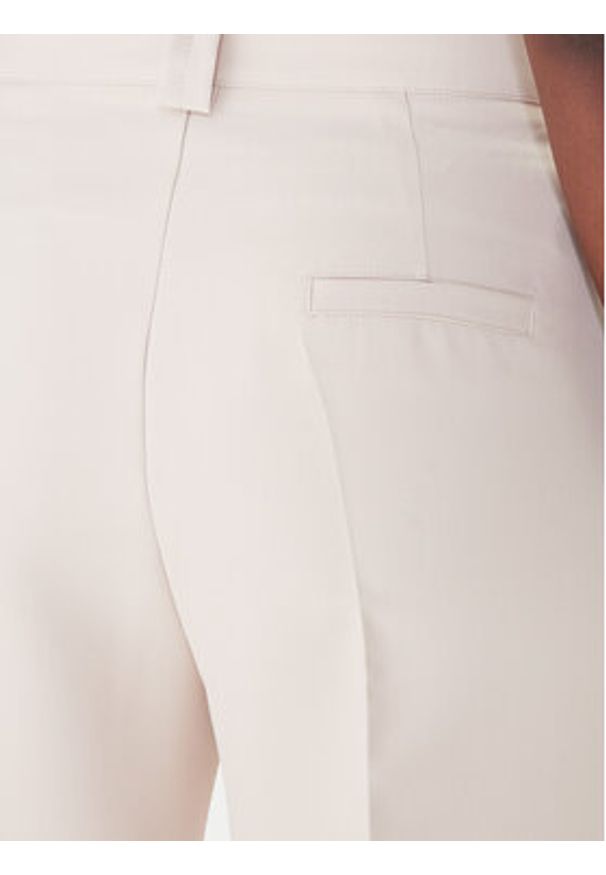 Maryley Spodnie materiałowe 25IB563/43LA Beżowy Regular Fit. Kolor: beżowy. Materiał: syntetyk