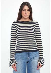 Twinset Milano - Sweter damski w paski TWINSET. Wzór: paski #4