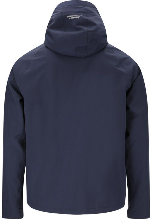 Kurtka wodoodporna Weather Report Bretton. Kolor: niebieski. Sport: turystyka piesza