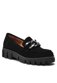 Loafersy Nessi. Kolor: czarny