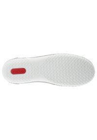 Półbuty damskie Rieker, ażurowa cholewka sznurowane lekka podeszwa wygodny codzienny fason, niebieskie, 43656-12. Okazja: na co dzień. Zapięcie: sznurówki. Kolor: niebieski. Materiał: jeans. Szerokość cholewki: normalna. Wzór: ażurowy. Styl: casual #4