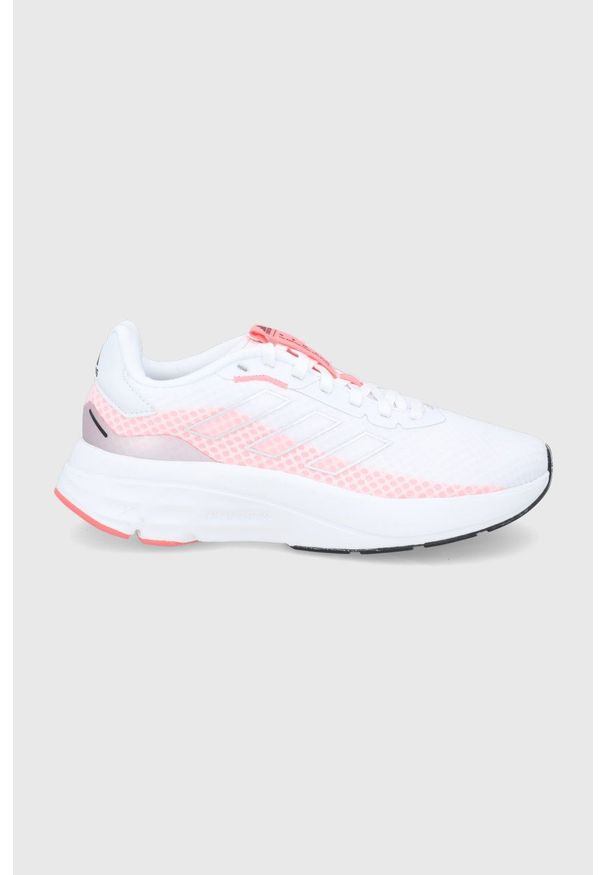 Adidas - adidas Buty Speedmotion kolor biały. Nosek buta: okrągły. Zapięcie: sznurówki. Kolor: biały