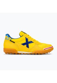 Munich - Buty piłkarskie MUNICH Gresca Genius TF. Zapięcie: sznurówki. Kolor: żółty. Materiał: materiał. Szerokość cholewki: normalna. Sport: piłka nożna