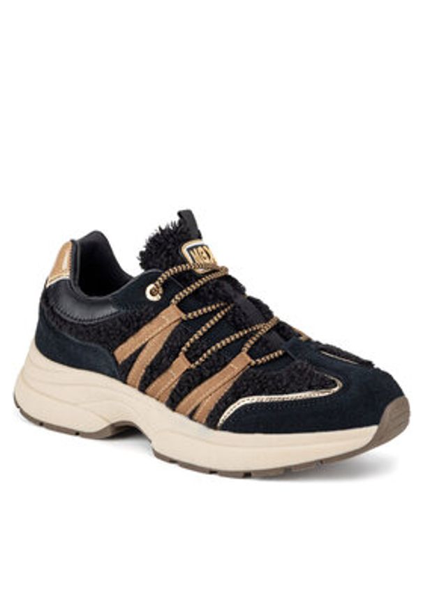 MEXX Sneakersy MI001009243W Czarny. Kolor: czarny. Materiał: materiał