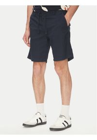 Jack & Jones - Jack&Jones Szorty materiałowe Jaiden 12274968 Granatowy Relaxed Fit. Kolor: niebieski. Materiał: bawełna