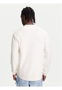 Adidas - adidas Longsleeve Trefoil Essentials JX2757 Écru Loose Fit. Materiał: bawełna. Długość rękawa: długi rękaw