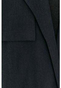 Sisley Trencz damski kolor czarny przejściowy. Okazja: na co dzień. Kolor: czarny. Styl: casual #4