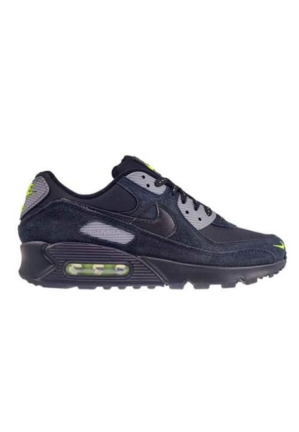 Buty do chodzenia męskie Nike Air Max 90. Zapięcie: sznurówki. Kolor: wielokolorowy. Materiał: guma, skóra, tkanina, materiał, syntetyk. Szerokość cholewki: normalna. Model: Nike Air Max 90, Nike Air Max. Sport: turystyka piesza