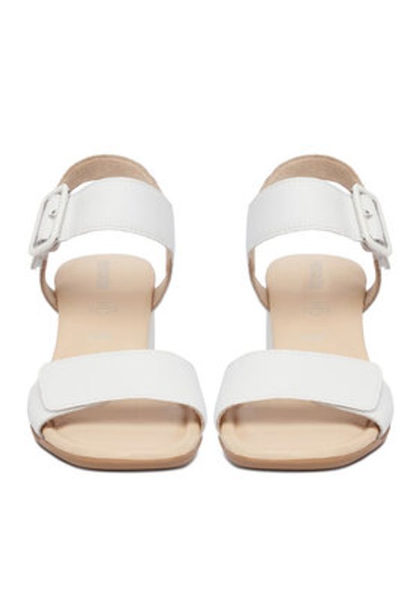 Remonte Sandały CEO-D1K51-80 Biały. Kolor: biały. Materiał: skóra, syntetyk