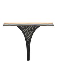 BOSS Komplet 3 par stringów 50545602 Czarny. Kolor: czarny. Materiał: syntetyk