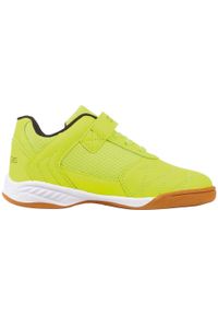 Kappa - Damskie Buty Sportowe Dla Dzieci. Okazja: na spacer. Kolor: żółty. Sport: turystyka piesza